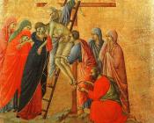 基督被解下十字架 - 杜乔·迪·博宁塞纳